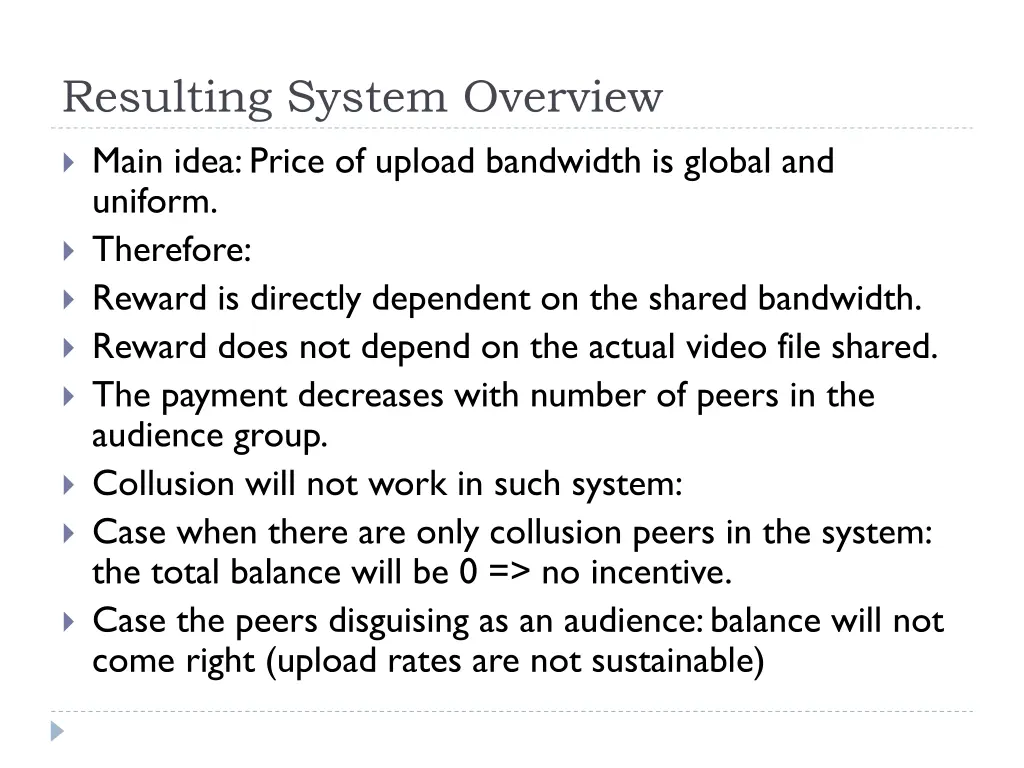 resulting system overview