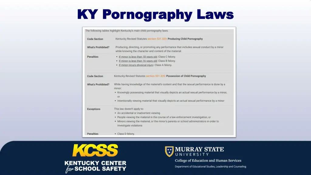 ky pornography laws ky pornography laws
