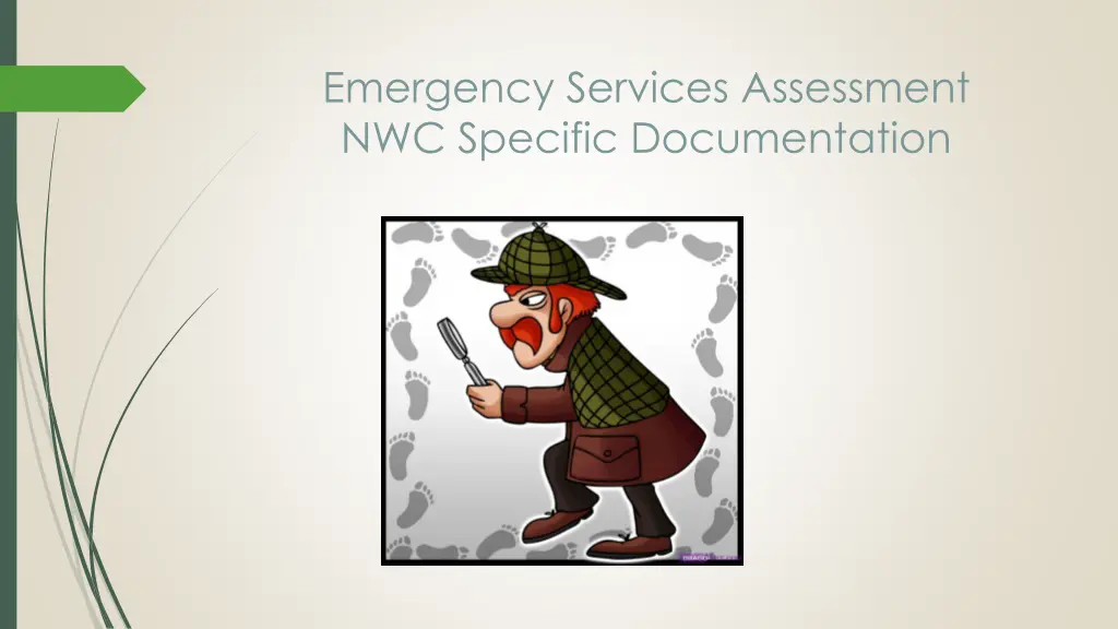 emergency services assessment nwc specific