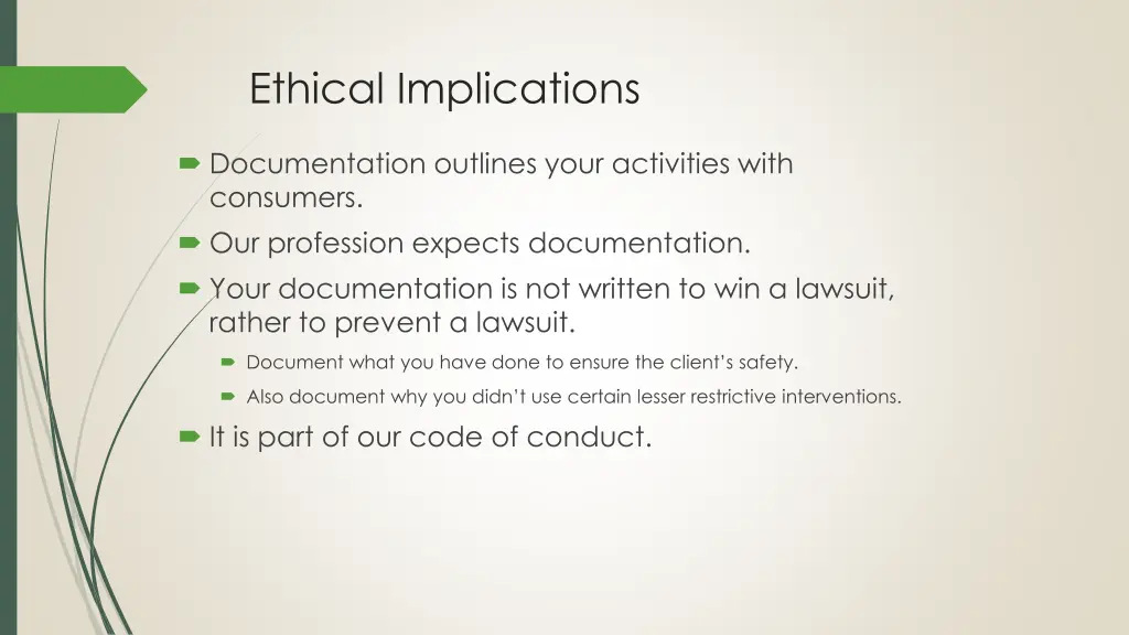 ethical implications