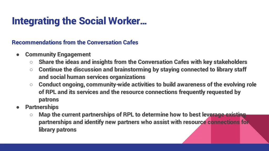 integrating the social worker 1