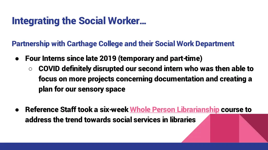 integrating the social worker 3