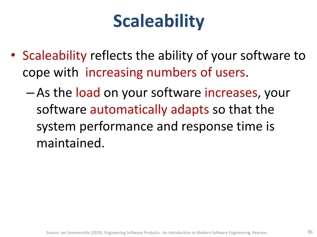 scaleability