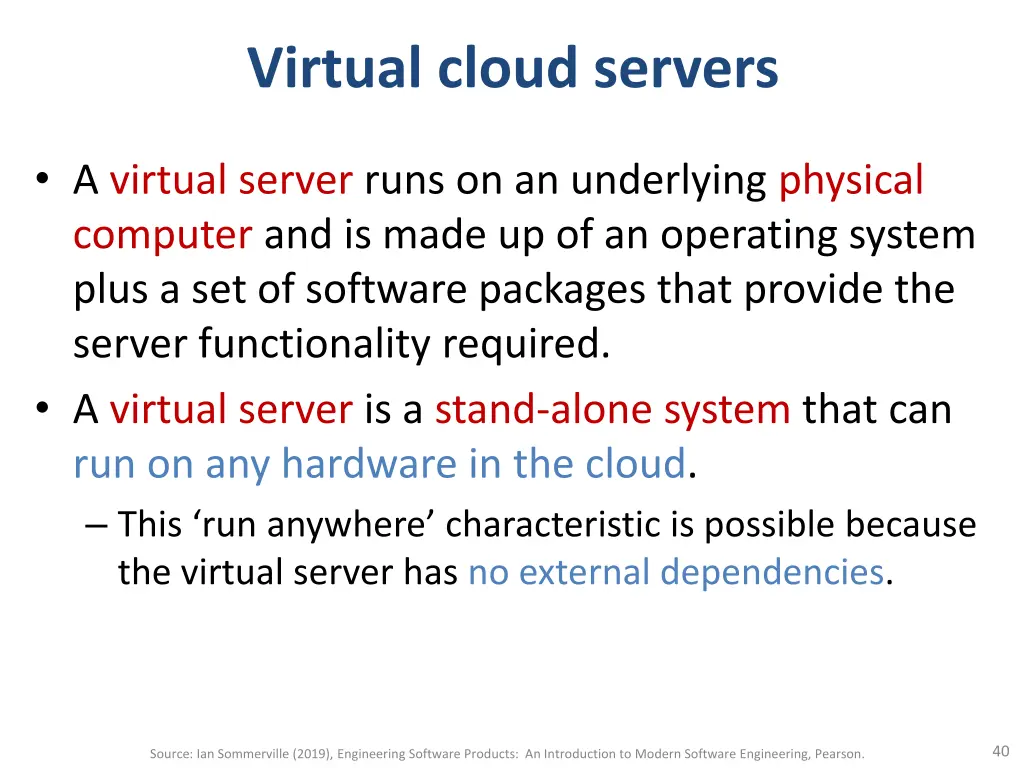 virtual cloud servers