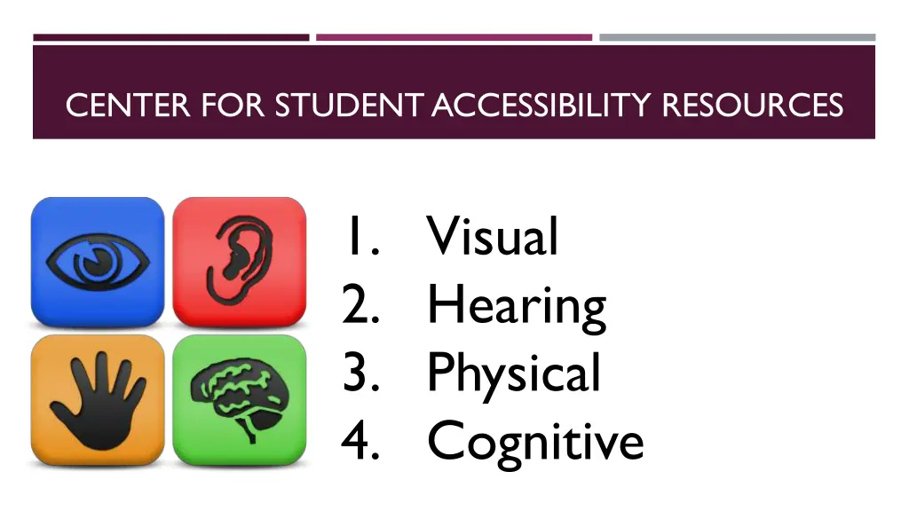 center for student accessibility resources 2
