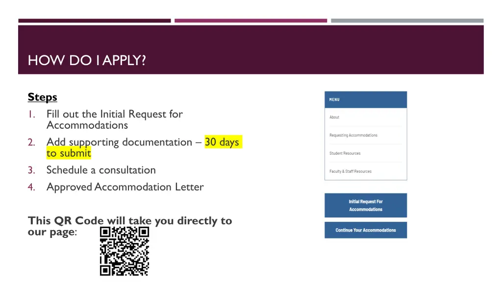 how do i apply