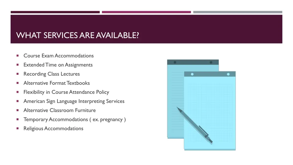 what services are available
