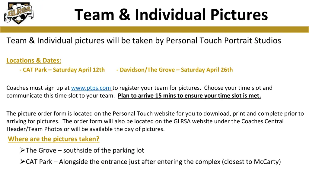 team individual pictures