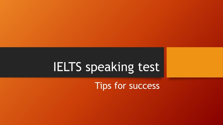 ielts speaking test