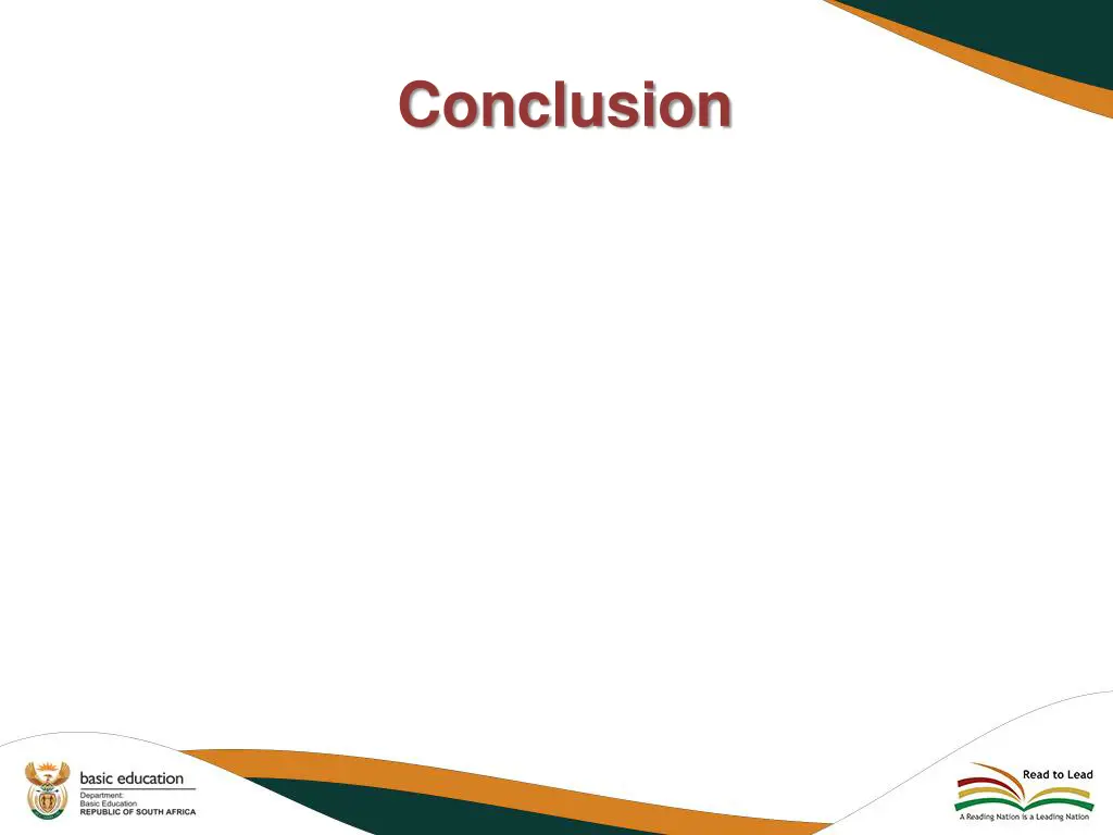conclusion
