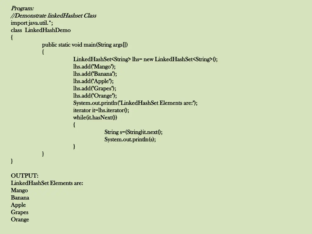 program program demonstrate demonstrate 1