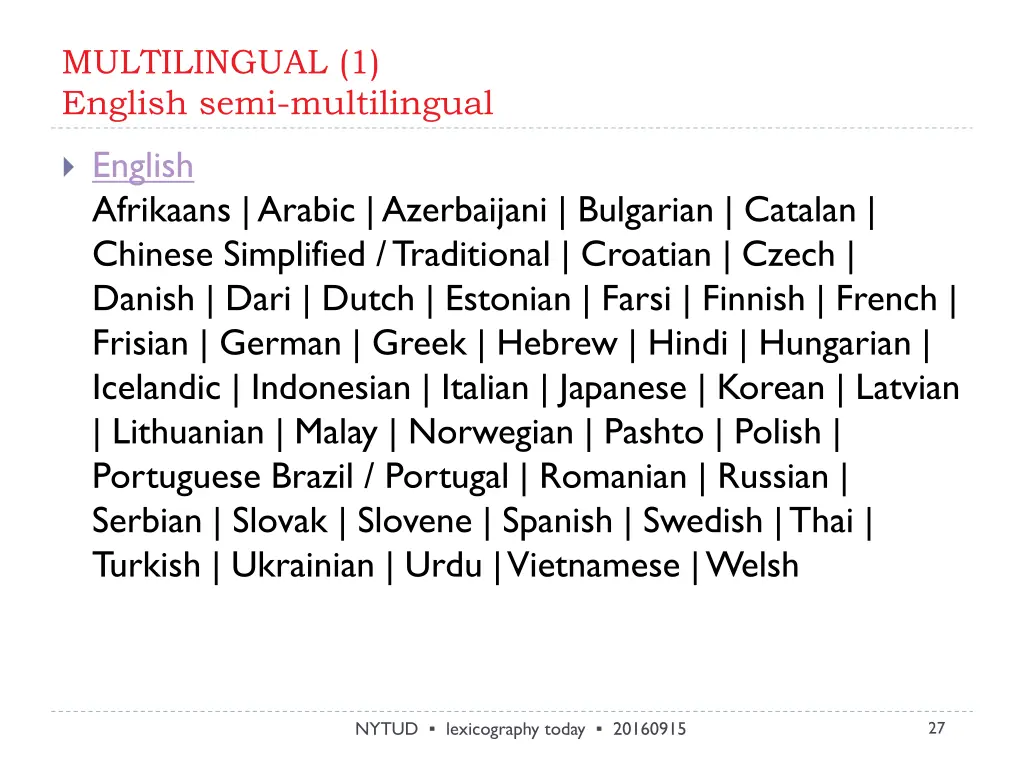 multilingual 1 english semi multilingual