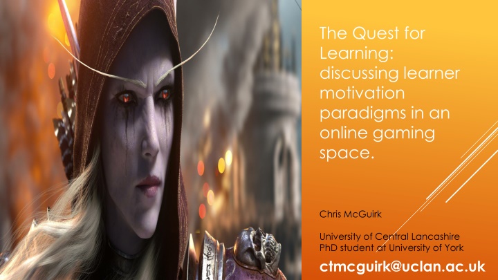 the quest for learning discussing learner