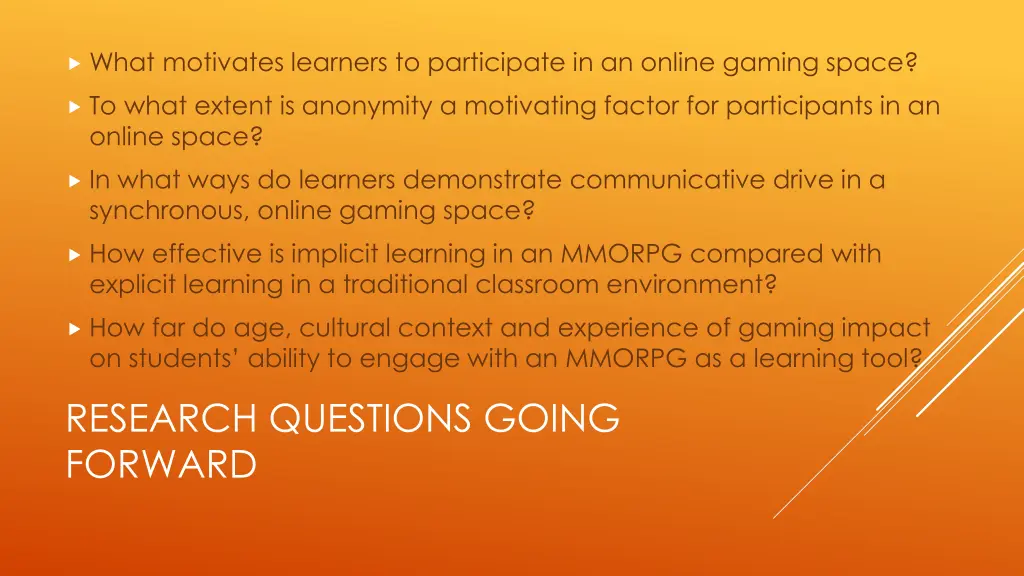 what motivates learners to participate