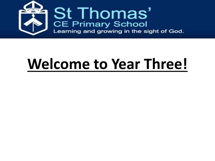 welcome to year three