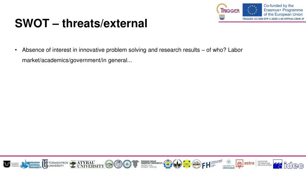 swot threats external