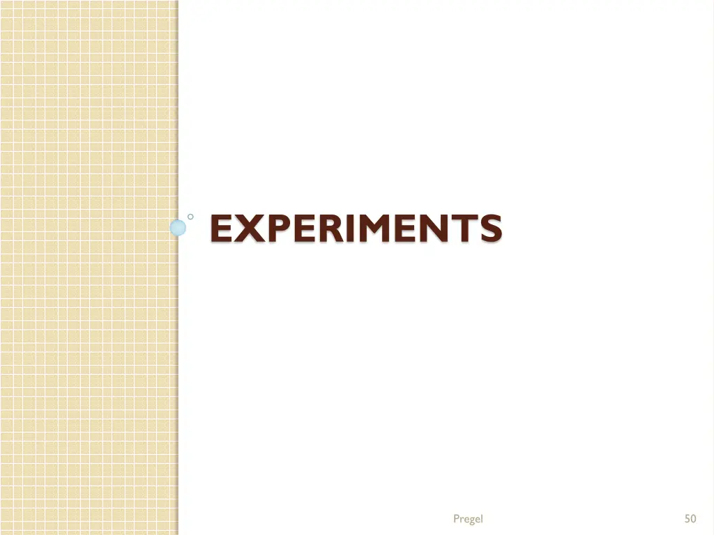 experiments