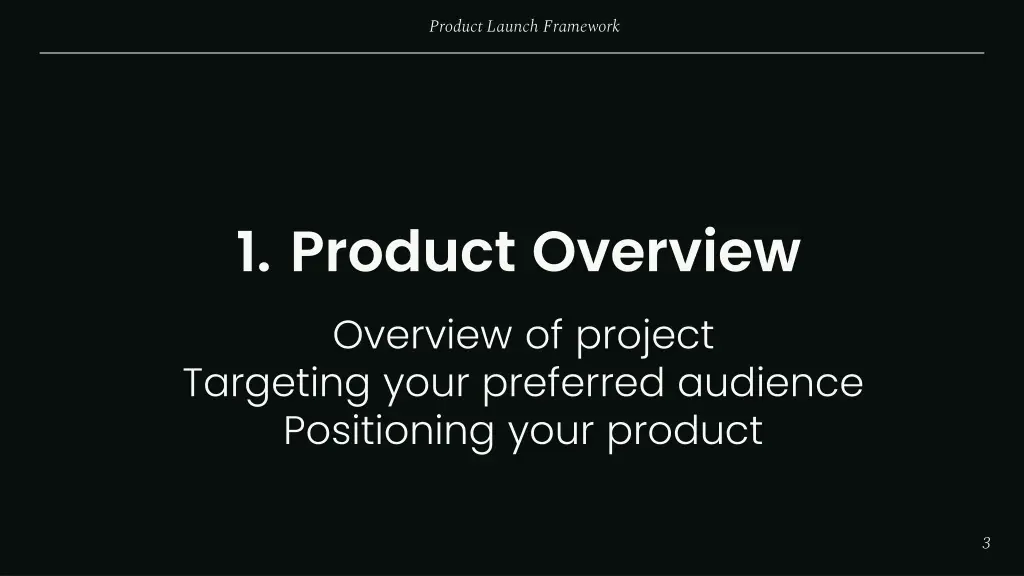 product launch framework 1