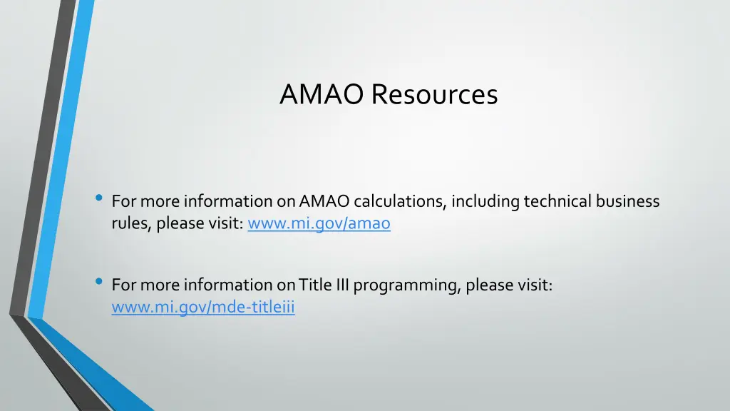 amao resources