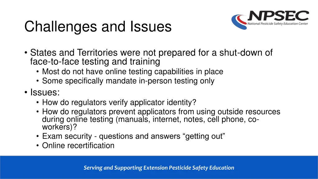 challenges and issues