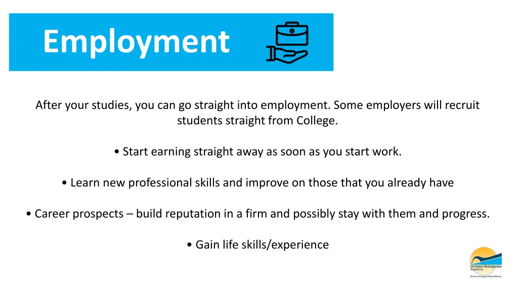 employment