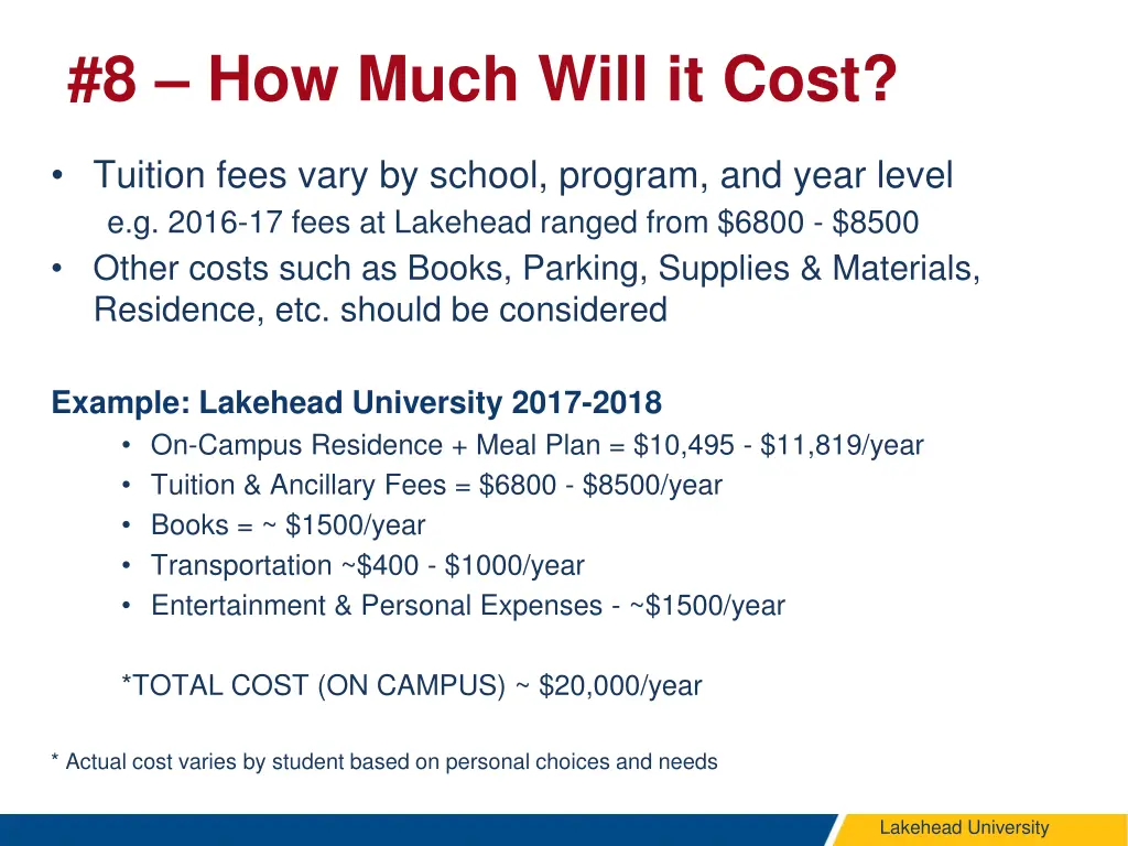 8 how much will it cost