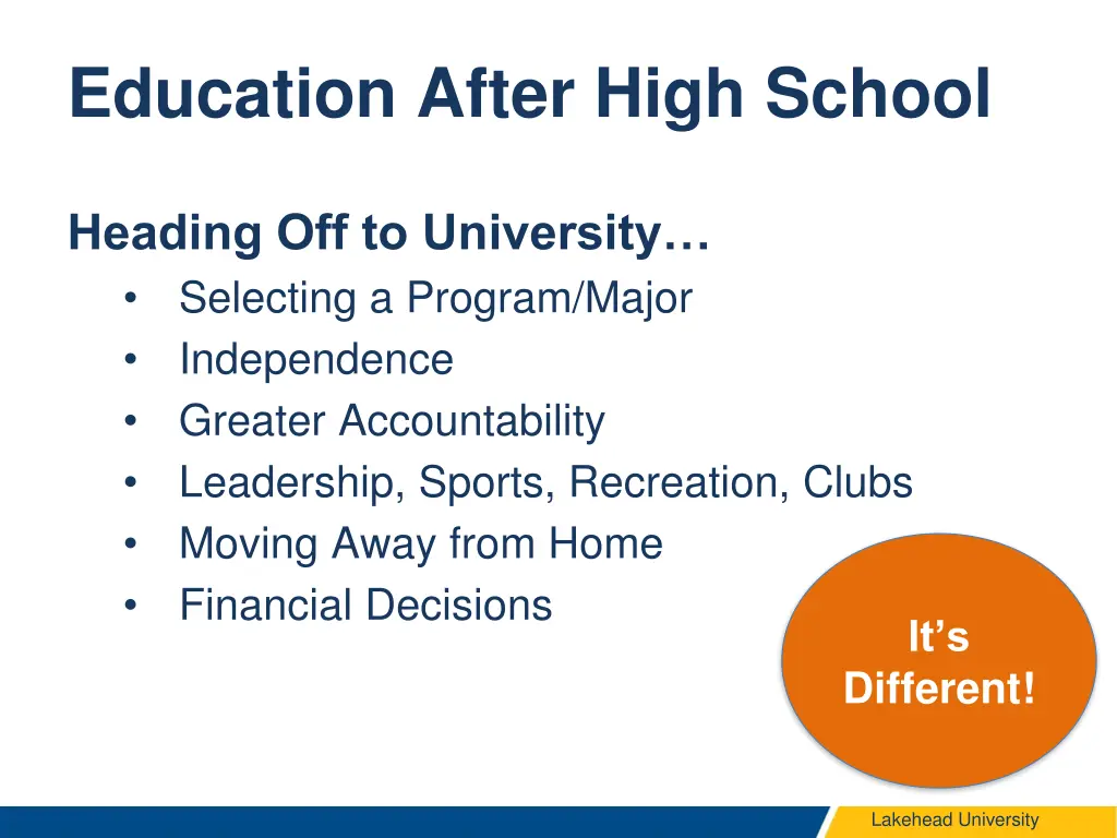 education after high school