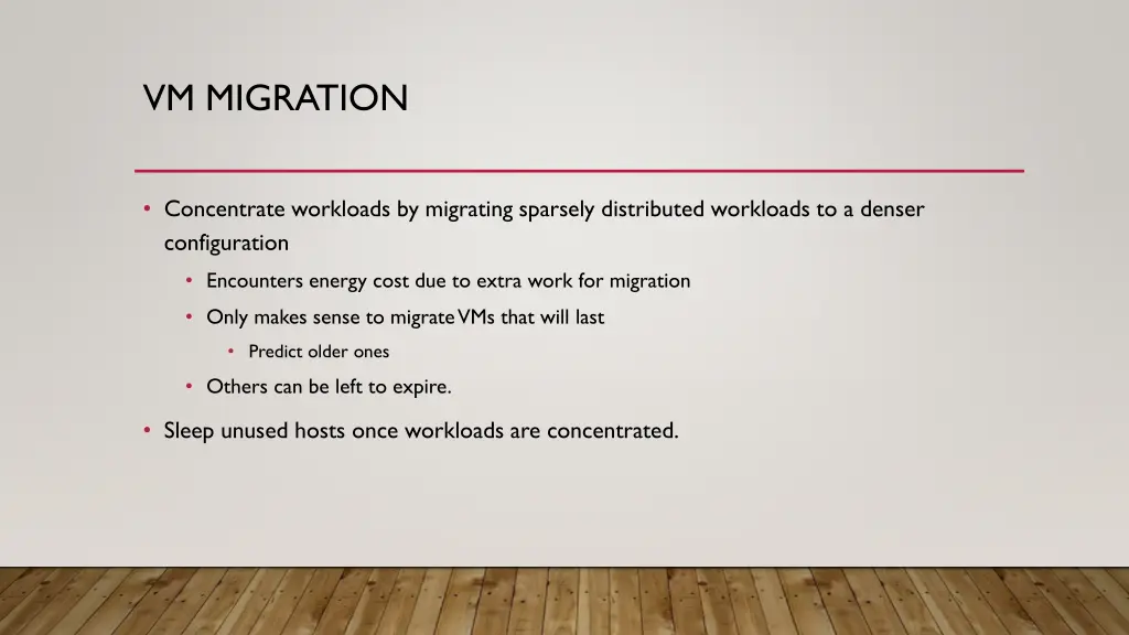 vm migration