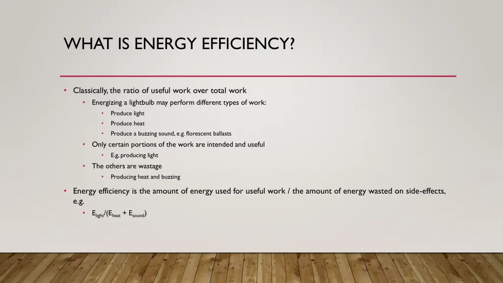 what is energy efficiency