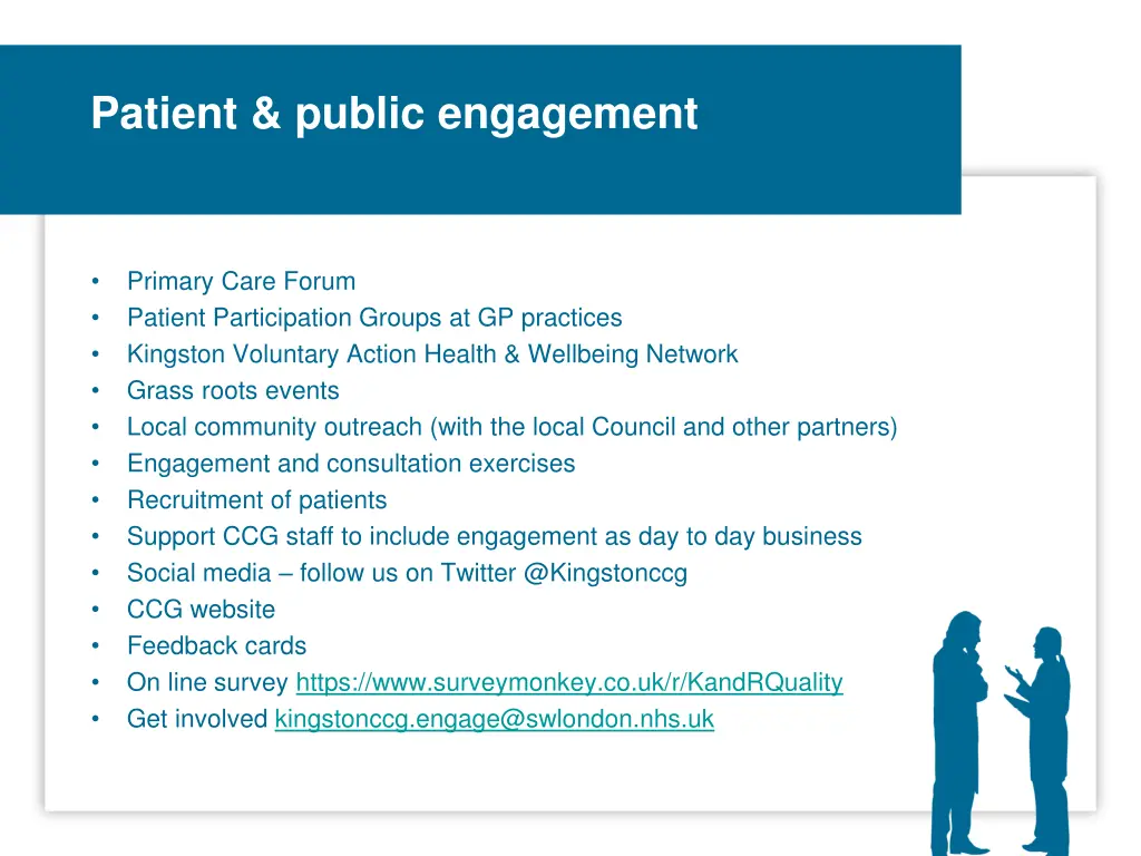 patient public engagement