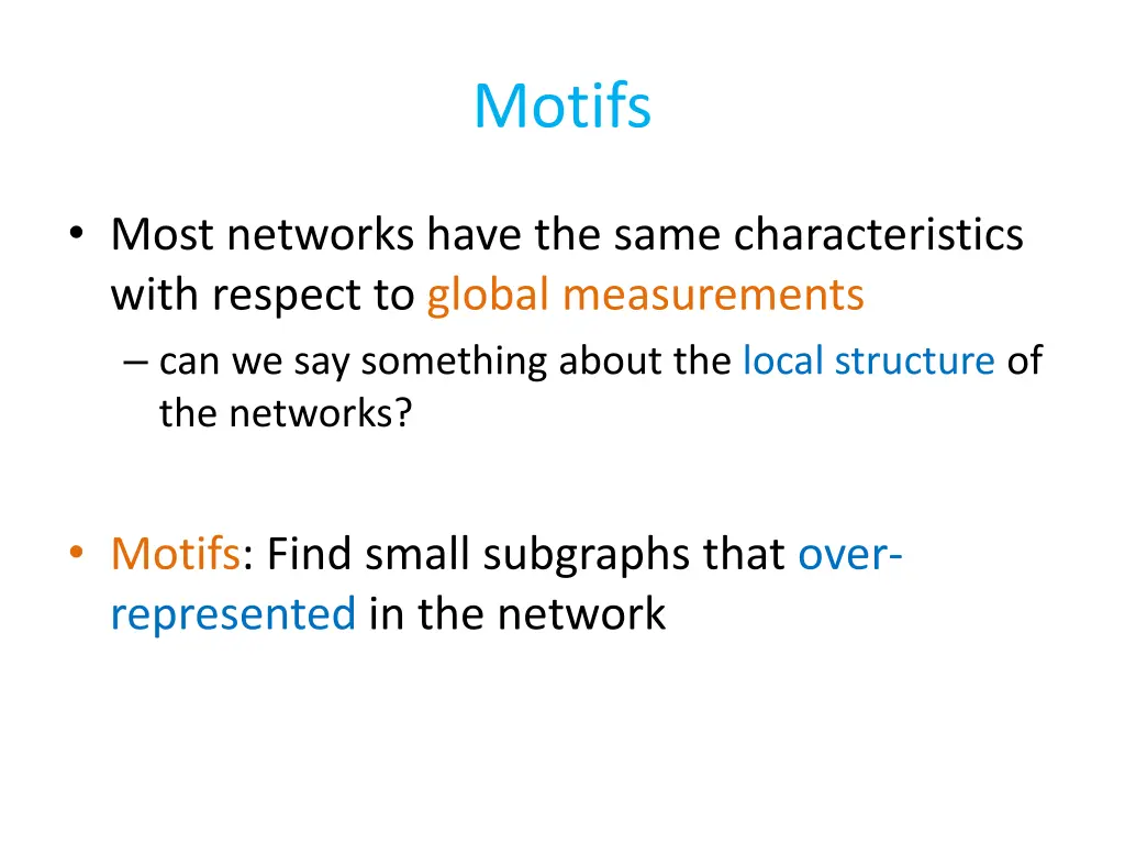 motifs