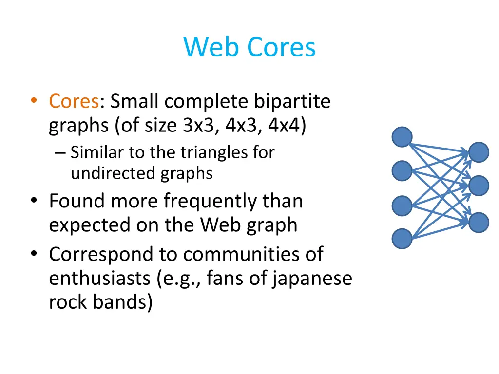 web cores