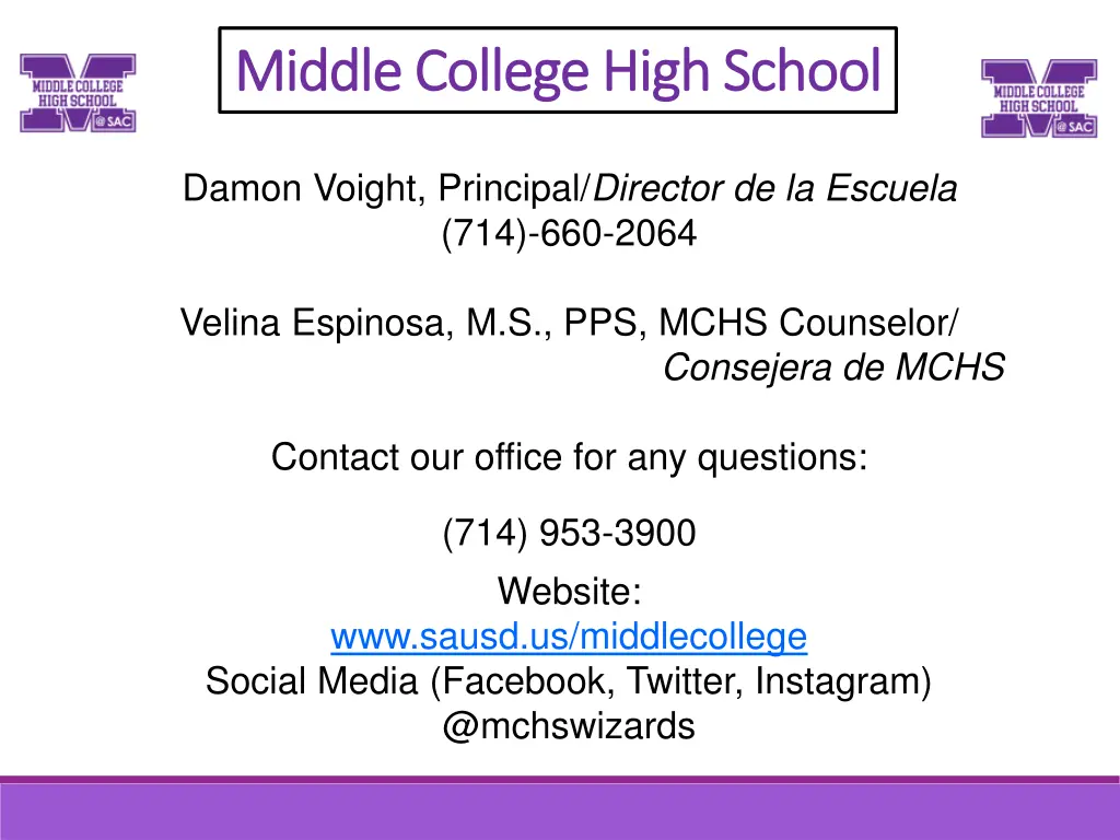 middle middlecollege
