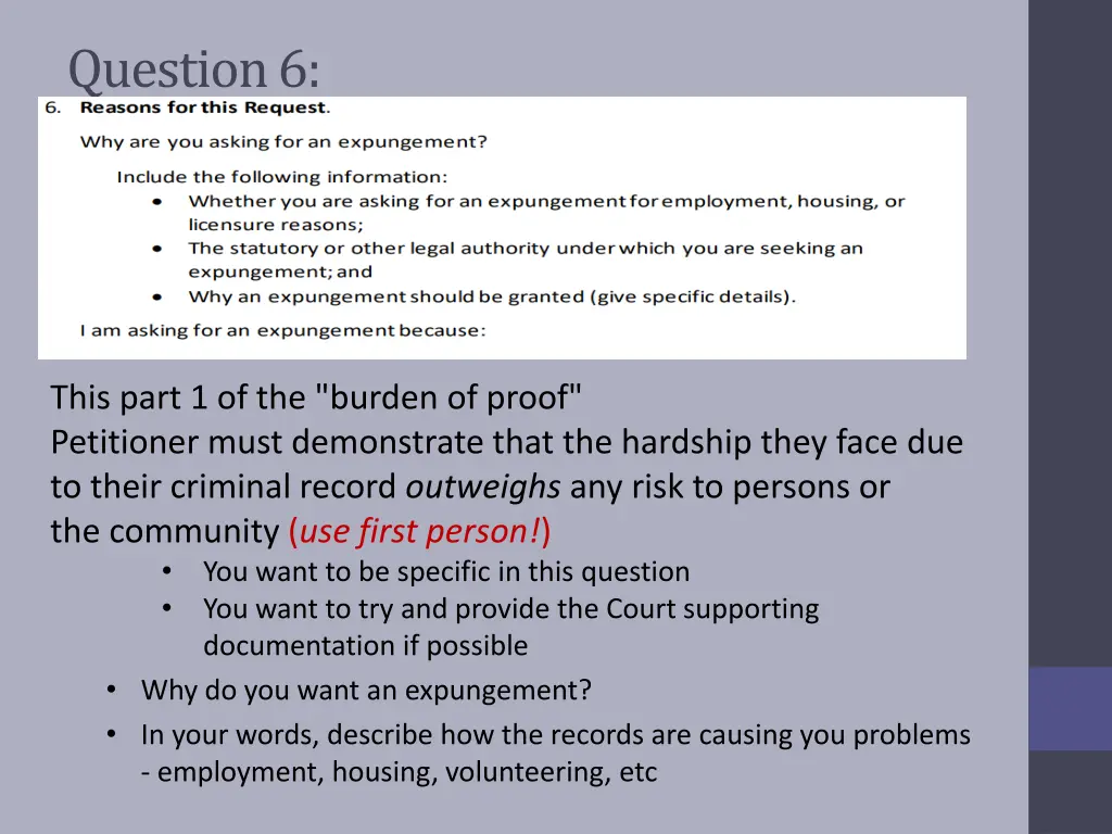 question 6