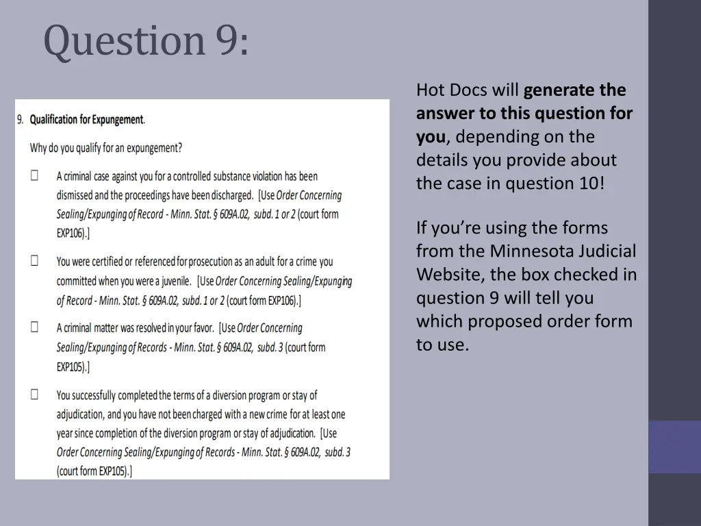 question 9