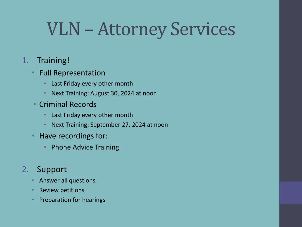 vln attorney services