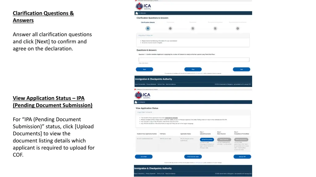 clarification questions answers