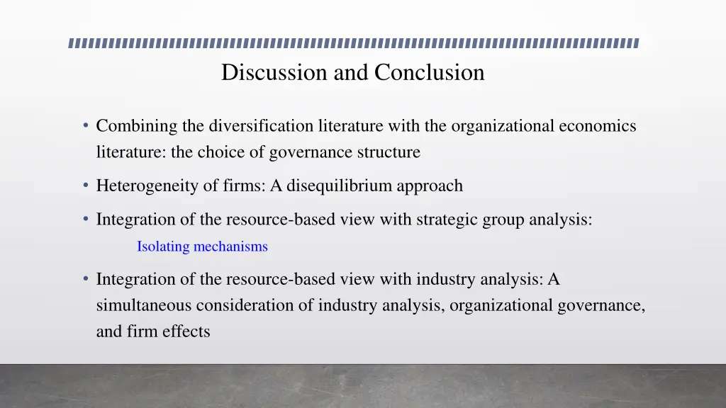 discussion and conclusion