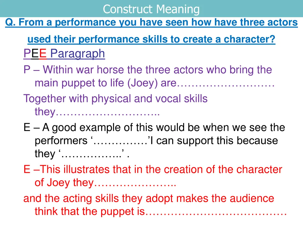construct meaning 2