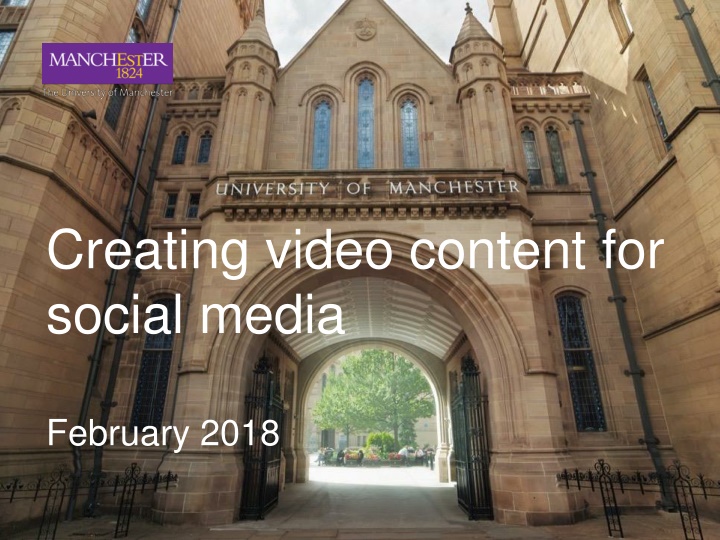 creating video content for social media
