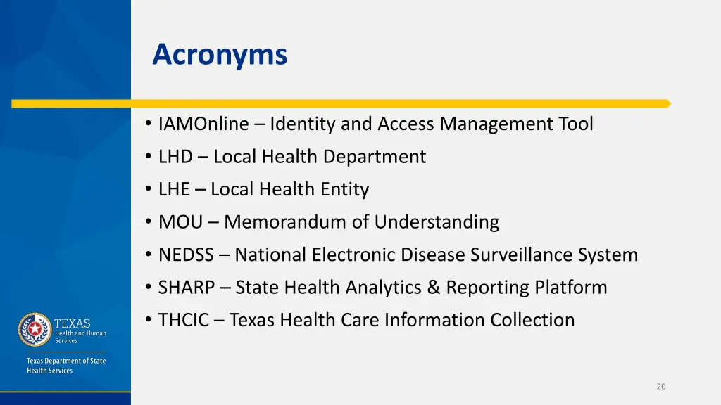 acronyms