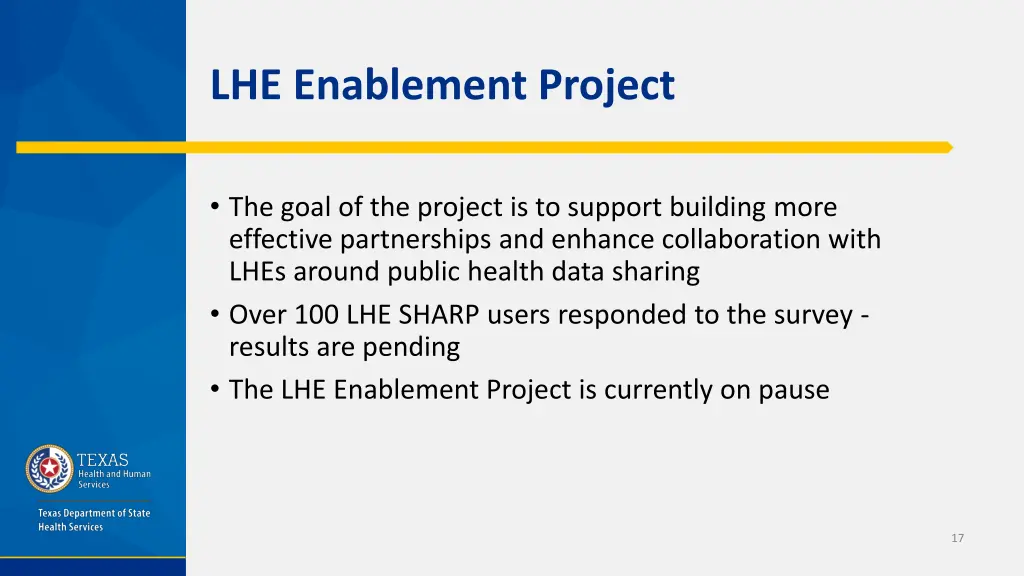 lhe enablement project