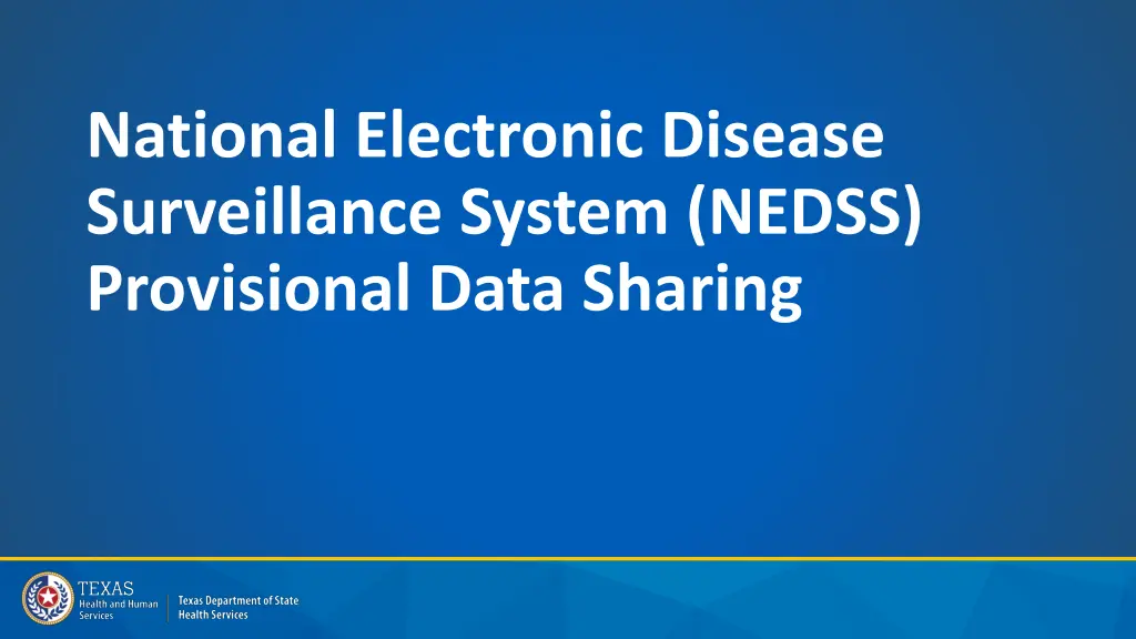 national electronic disease surveillance system
