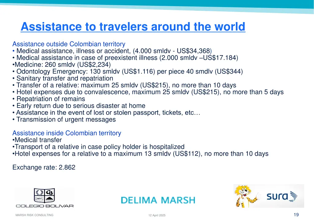 assistance to travelers around the world