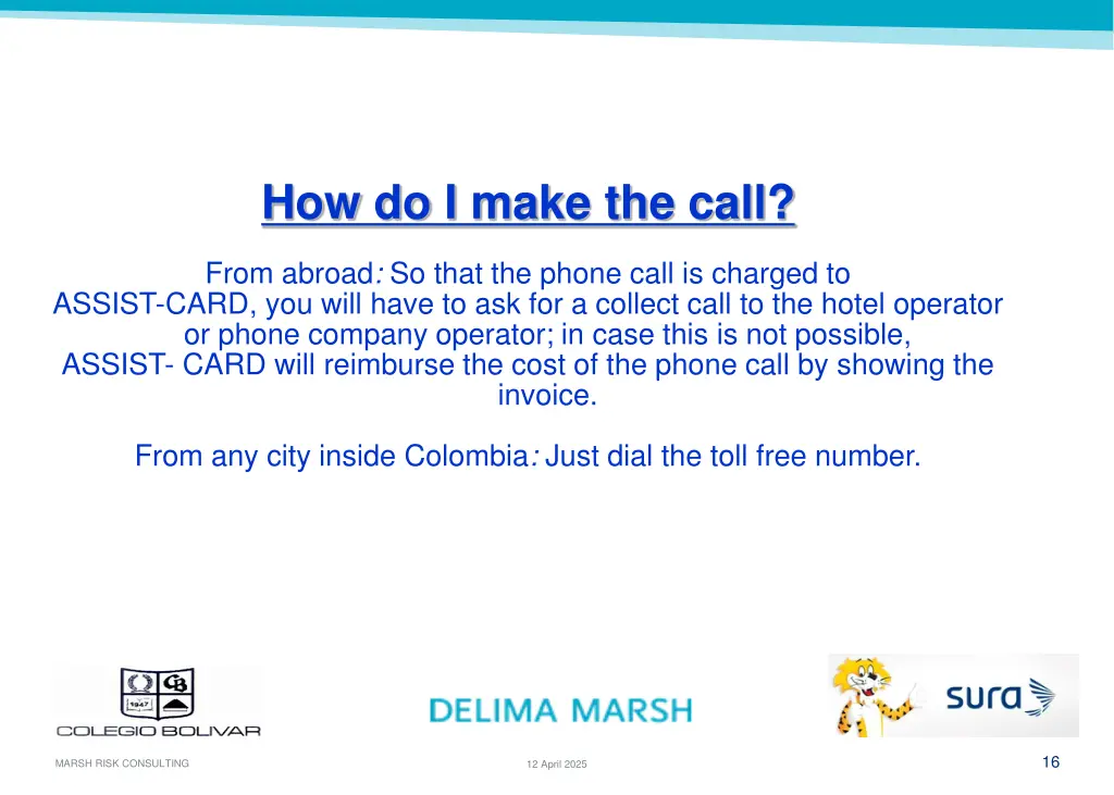 how do i make the call