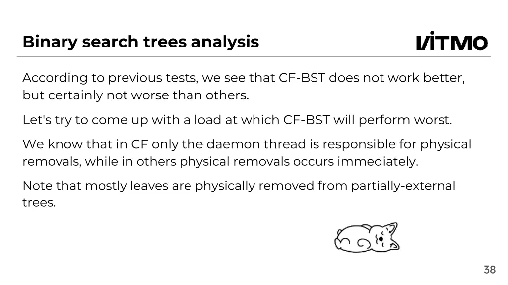 binary search trees analysis 1
