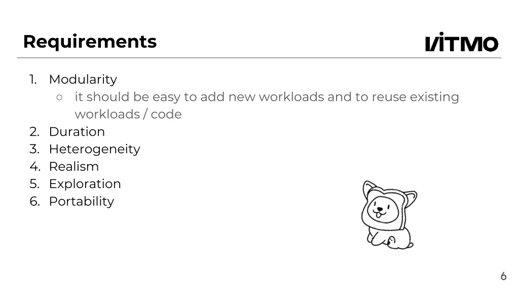 requirements 1