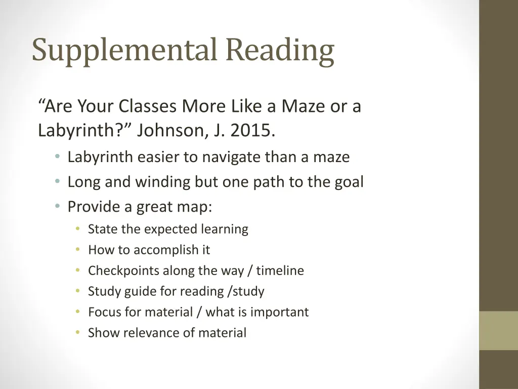 supplemental reading 1
