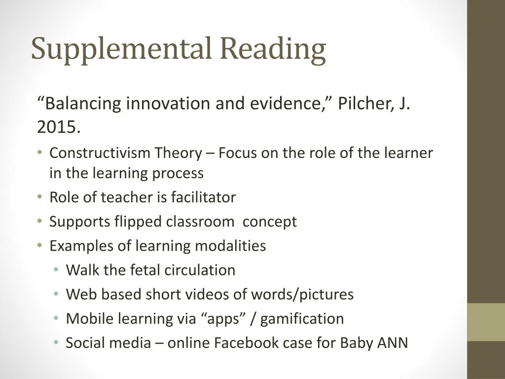 supplemental reading 2