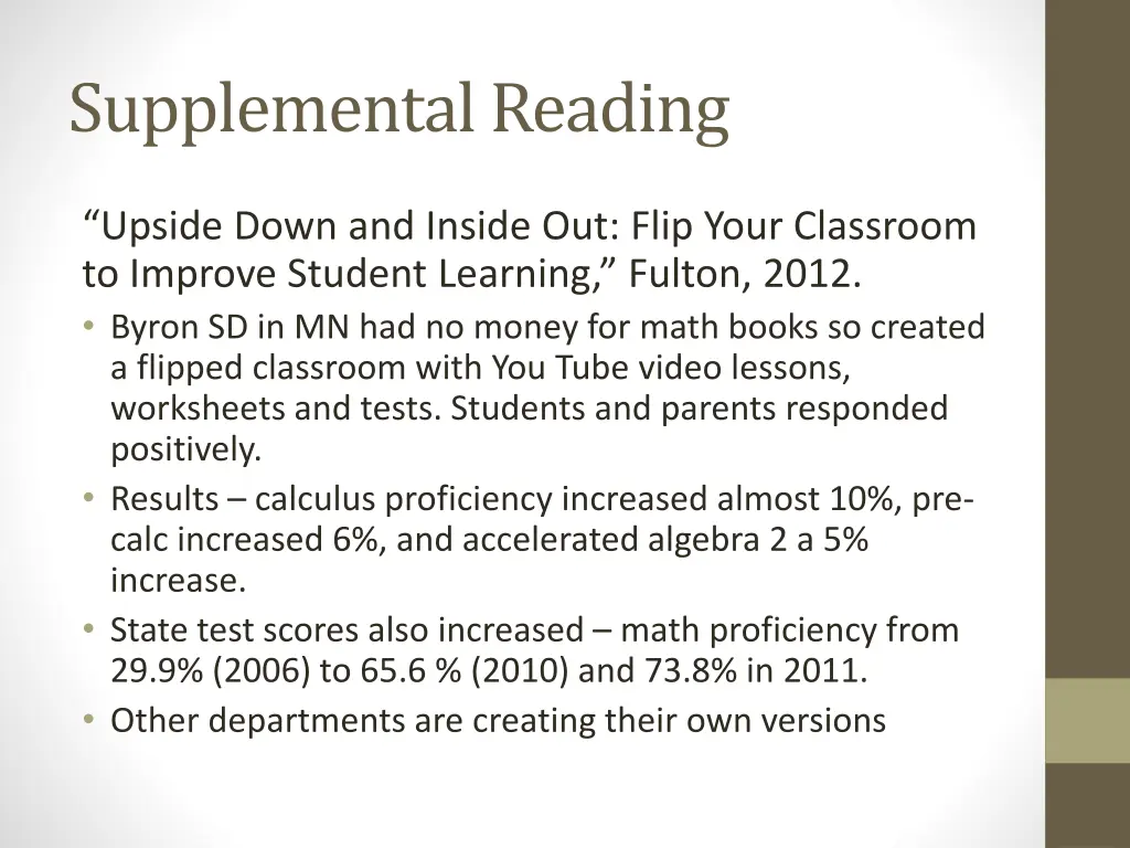 supplemental reading 5